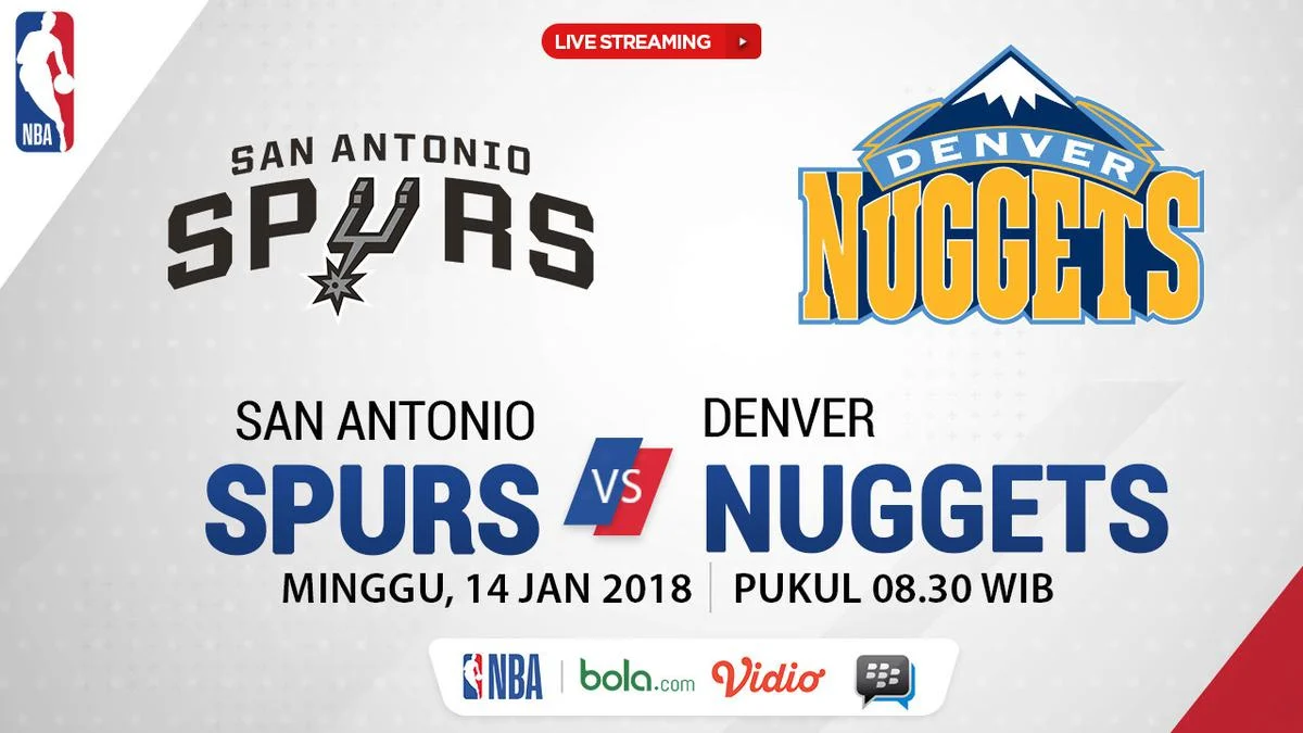 Pertarungan Sengit di NBA: Spurs vs Nuggets, Siapa yang Akan Muncul sebagai Juara?
