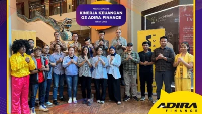 Piutang Pembiayaan Adira Finance Tumbuh 18% per Maret 2026