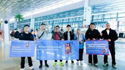 Program BRI Debit FC Barcelona Bawa 5 Pemenang Wujudkan Mimpi di Spotify Camp Nou