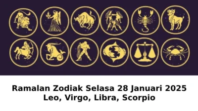 Ramalan Zodiak 25 April 2026: Leo, Virgo, Libra, dan Scorpio Siap Nikmati Prosesnya dan Raih Kebahagiaan
