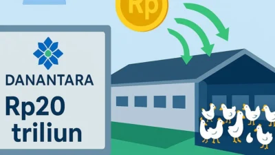 Relawan Logis 08 Desak Danantara Tunda Investasi Ayam Rp20 Triliun