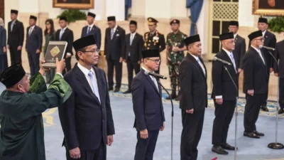 Reshuffle Jilid 5: Daftar Menteri dan Pejabat Baru yang Dilantik