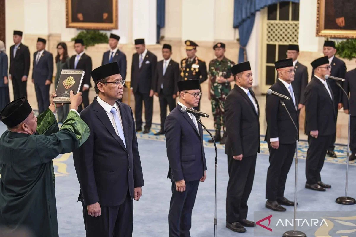 Reshuffle Jilid 5: Daftar Menteri dan Pejabat Baru yang Dilantik