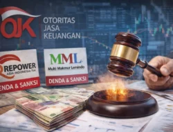 Sanksi OJK kepada 66 Multifinance dan 15 Fintech Lending pada April 2026