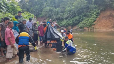 Satpam Hanyut Saat Menyelamatkan Remaja di Sungai Cibanjaran, Kini Ternyata Tewas