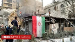 Serangan Besar-Besaran AS Hantam Iran, Gudang Senjata di Kota Isfahan Meledak Picu Kebakaran Hebat