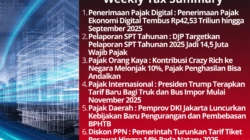 SPT Tahunan 2025 Pecahkan Rekor 13,06 Juta, Perpanjangan & Sanksi Mengguncang Wajib Pajak Nasional