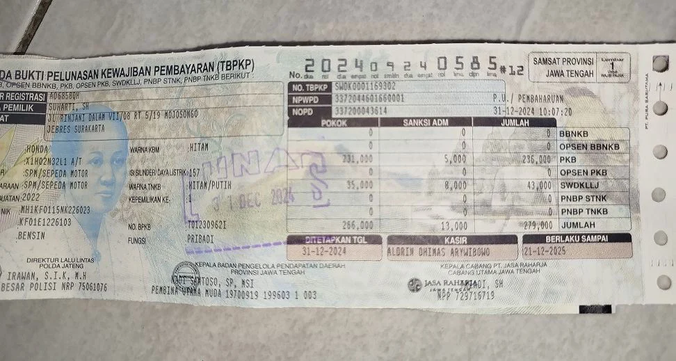 Terobosan Korlantas: Perpanjang STNK Tanpa KTP Kini Bisa di 8 Provinsi!