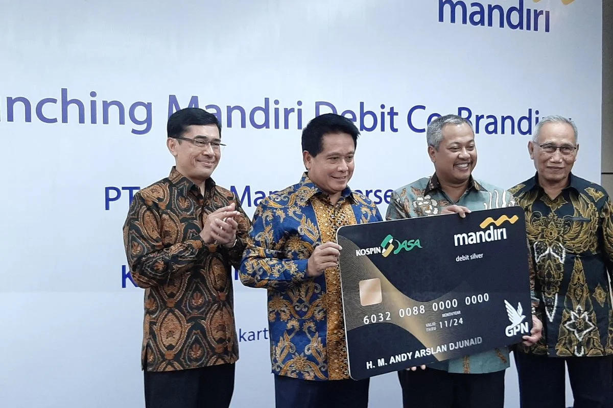 Transaksi Kartu Debit Tumbuh Pesat, Bank Mandiri Luncurkan Kartu Co-Brand dengan Indogrosir