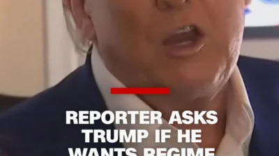 Trump AI Unggah Meme Bersenjata, Ancaman Tegas ke Iran: No More Mr. Nice Guy!