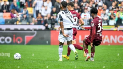 Udinese vs Torino: Drama di Friuli, Kristensen Cetak Gol, dan Rumor Transfer Besar ke Aston Villa