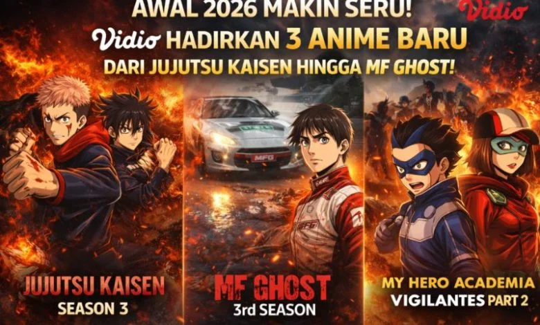 Vidio Hadirkan Rekomendasi Anime Terbaru Musim Ini!