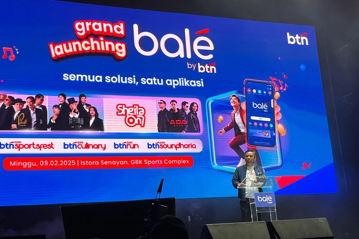 Bale by BTN Capai 51,5 Juta Transaksi Senilai Rp55,45 Triliun