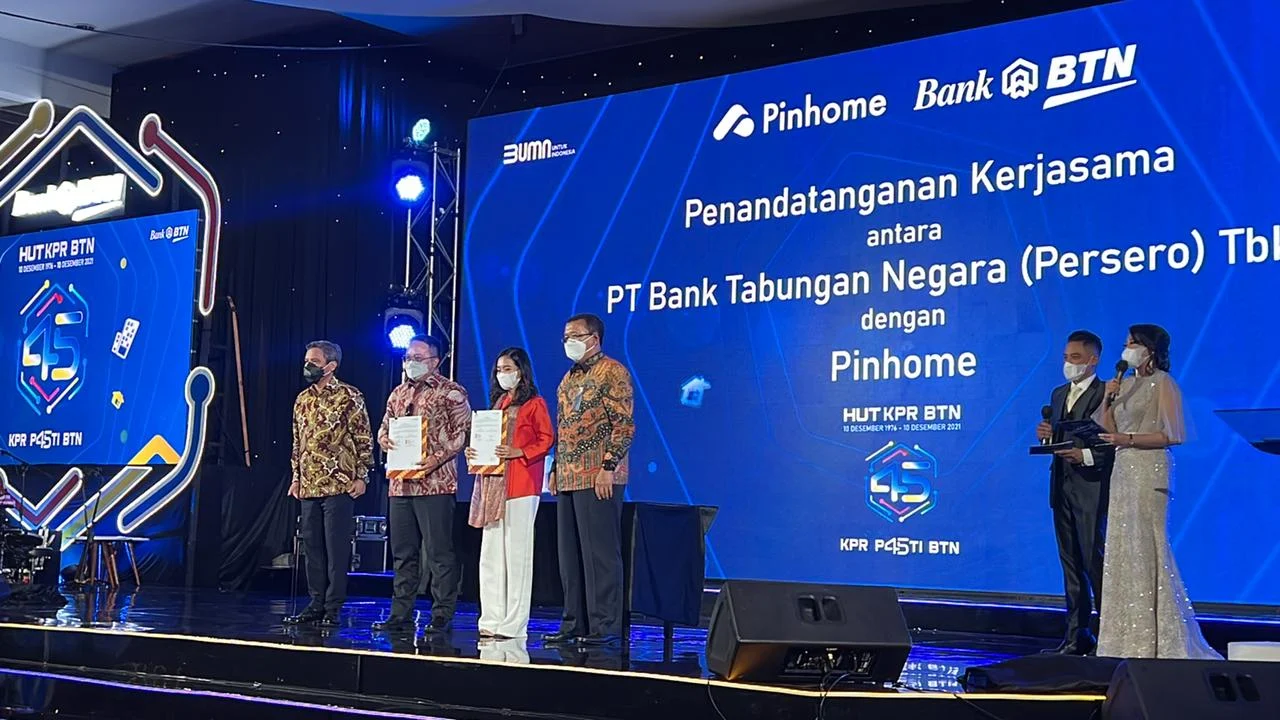 BTN Gandeng Pinhome Hadirkan KPR Digital untuk Membantu Generasi Muda