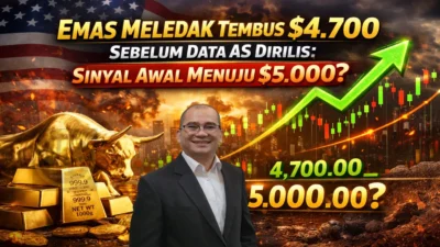 Data Loker AS Meledak, Dolar Terbang ke Level Tertinggi