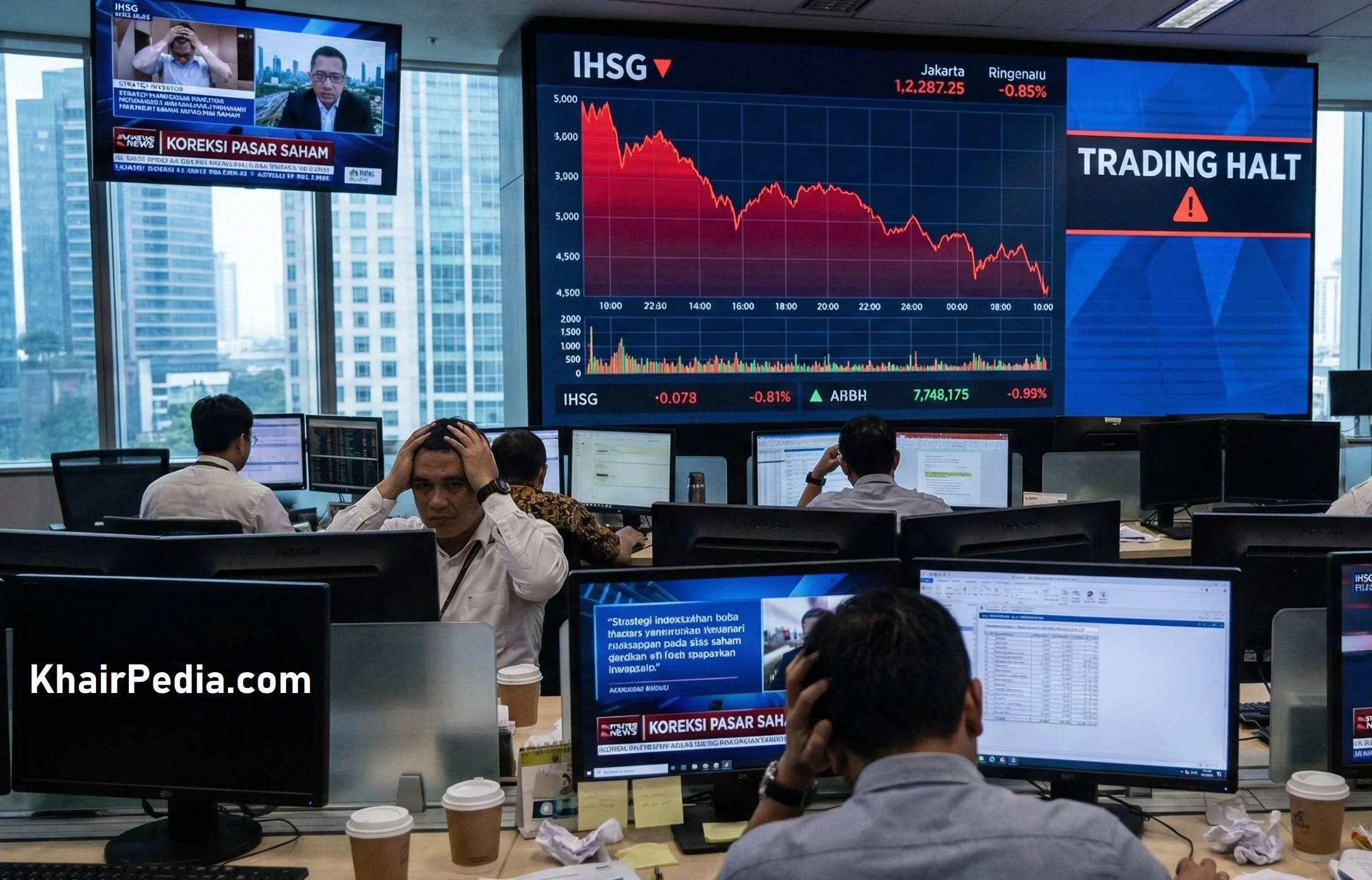 IHSG Anjlok Tembus 5.428, Awas Target Bawah Masih Mengintai