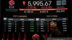 IHSG Jatuh 8,69 Persen Terjebak Tekanan Jual: Cermati Empat Saham ini