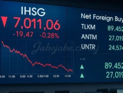 IHSG Sesi I Ambruk 3,48 Persen, Aksi Agresif Asing Jadi Sorotan