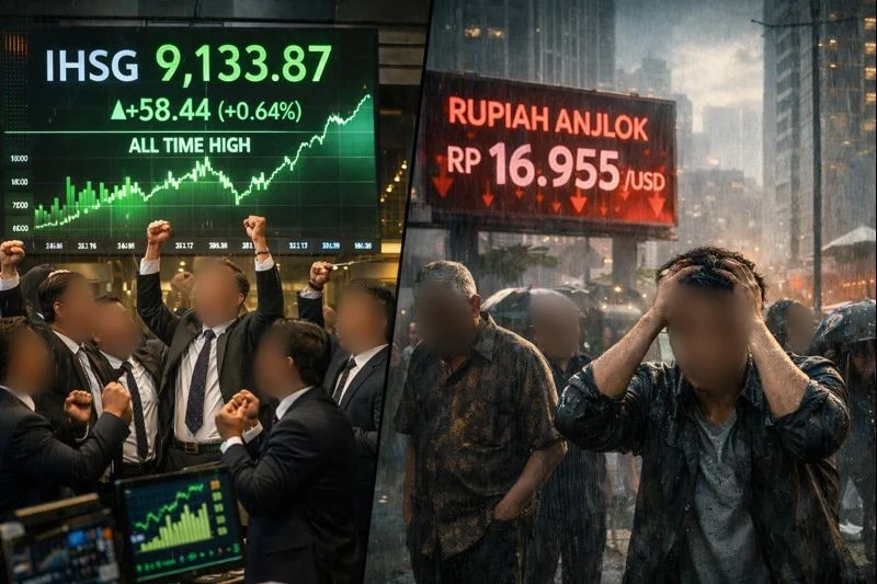 IHSG Volatil dan Rupiah Tembus Rp18.000, Saham yang Perlu Dilirik