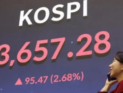 Kospi Cetak Rekor Baru di Tengah Kondisi Bursa Asia yang Tidak Stabil