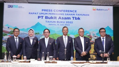 PTBA Tebar Dividen Rp1,32 Triliun, Susunan Direksi dan Komisaris Berubah