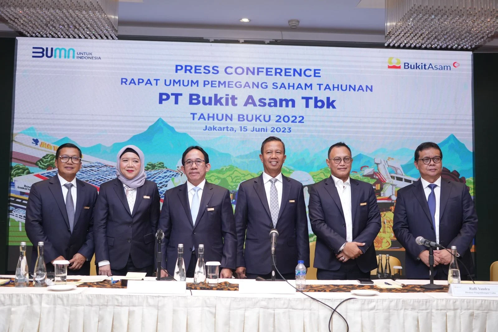 PTBA Tebar Dividen Rp1,32 Triliun, Susunan Direksi dan Komisaris Berubah