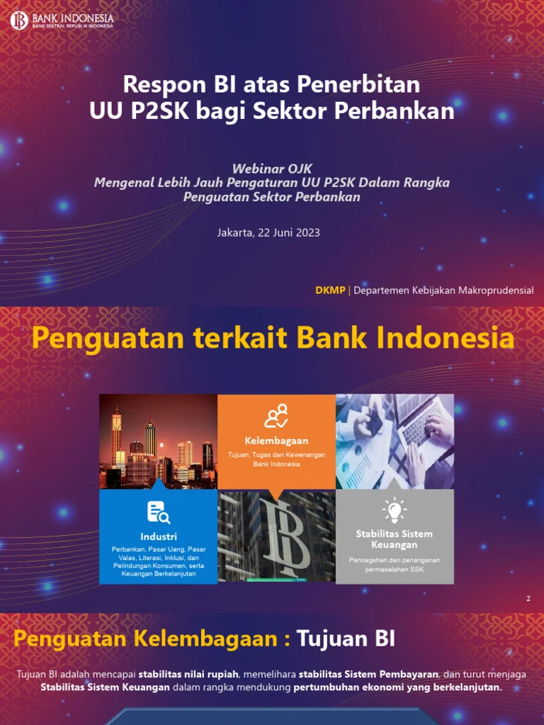 RUU P2SK Bakal Atur Konsolidasi Perbankan
